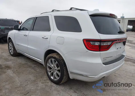 2017 Dodge Durango Citadel Awd from USA, damaged, VIN 1C4RDJEG1HC611706